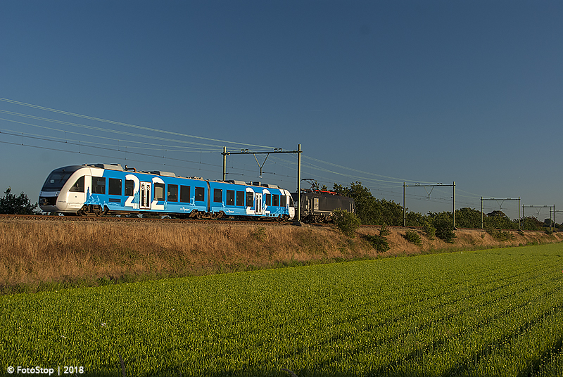 RFO-189208+Keolis-36 als trein 63101 (Amf - Whz) Hillegom 05.08.2018