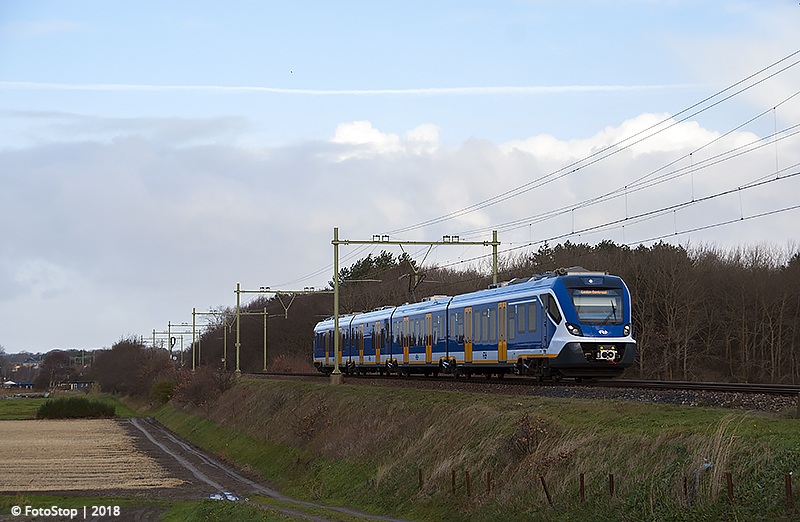 NS SNG - 2719 - Trein - 6959 - Hillegom 09.12.2018